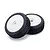 Kyosho 1/8 K-Blox Tyres on White Dish Rims 2Pcs - Glued Wheels IFTH005W