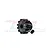 GPM Racing 12T 1.5Mod pinion gear for Traxxas X-Maxx, featuring a black steel finish with laser-etched markings and an included grub screw.