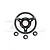 GPM Carbon Steel 56T 32dp/0.8Mod Spur Gear SSLA2W056T-BK