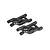 Traxxas Black Heavy Duty Front Suspension Arms 2Pcs 2531A