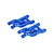 Traxxas Blue Heavy Duty Front Suspension Arms 2Pcs 2531L