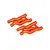 Traxxas Orange Heavy Duty Front Suspension Arms 2Pcs 2531T