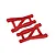 Traxxas Red Heavy Duty Rear Suspension Arms 2Pcs 2750L
