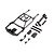 Traxxas Body Support & Roof Skid Plate Set 9513X
