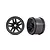 Traxxas 3.8" Black RIms 2Pcs 9671