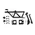 Traxxas 1/18 Land Rover Defender Scale Accessory Set 9731