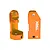 Traxxas Orange Aluminium Hub Carriers (C-Hubs) 2Pcs - 30 Degree 3632T