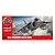 Airfix 1/72 scale BAe Harrier GR7a/GR9 plastic model kit box art showing a Harrier jet flying through clouds.