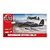 Airfix 1/72 scale Supermarine Spitfire F.Mk.22 plastic model kit box art showing two Spitfires flying over clouds.