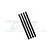 Four black GPM Racing medium carbon suspension pins arranged diagonally against a white background with a faint GPM logo watermark.