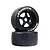 ARRMA 2.9" 53/100 dBoots Hoons Silver Compound Tyres on 5-Spoke Rims - Glued Wheels 2Pcs ARA550103