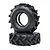 Losi 1.5" D&D Paddy Tyres 2Pcs w/ Foam Inserts LOS44004