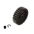 ARRMA 33T 1Mod Safe-D5 pinion gear with a grub screw and E-clip on a white background.
