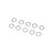 Axial 4x6x0.3mm Metal Washers 10Pcs AXI236107