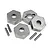 HPI Trophy Truggy 17mm Wheel Hexes w/ Pins 4Pcs 101190
