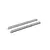 Two grey plastic wing tip rails for an RC airplane, shown from an elevated angle against a white background.