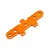 HPI Bullet Orange Aluminium Front Lower Suspension Arm Pin Brace 101220