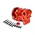 Rovan Red Aluminium 3-Piece Quick Change Gearbox Case 85241R