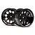 HPI 3.2" Bullet Black Chrome Rims 2Pcs 101252