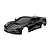 Traxxas 1/10 4-Tec Chevrolet Corvette Stingray Black Painted Body Shell 9311A