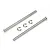 HPI Bullet MT/ST 3x51.8mm Front Inner Flanged Suspension Arm Pins 2Pcs w/ E-Clips 101299