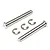 HPI Bullet 3x25mm Front Outer Suspension Arm Pins w/E-Clips 2Pcs 101302