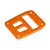 HPI Trophy Flux Orange Aluminium Centre Differential Plate 101673