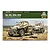 Italeri 1/56 scale Sd. Kfz. 222/223 plastic model kit box art showing two desert-camouflaged German armoured vehicles.