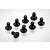 RGT 3x6mm Fine Thread Countersunk Head Screws 8Pcs R86532