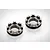 Two RGT differential locker components made of grey metal, shown from a top-down angle on a white background.