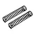 HPI Trophy Buggy Rear Shock Springs 2Pcs 101784