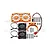GPM Orange Aluminium Adjustable Motor Heatsink w/ Dual Cooling Fans MAKX018FANA-OR