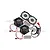 GPM Black Aluminium Adjustable Motor Heatsink w/ Dual Cooling Fans MAKX018FANB-BK