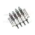 GPM Grey Aluminium Front & Rear Adjustable Shocks Set MAK115135FR-GS-S