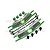 GPM Green Aluminium Drivetrain & Suspension Upgrade Set SLE55561033-G