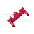 GPM Red Aluminium Servo Mount UTB024-R
