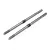 Two silver metal turnbuckles for HPI Trophy Truggy RC cars, shown against a white background.