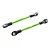 Traxxas Green Aluminium 59mm Complete Turnbuckles 2Pcs 3139G
