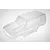 RGT 1/10 Rescuer Unpainted Body Shell w/ Decals R86479
