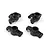 BlackZon Steering & Rear Hubs Set 540124