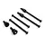 BlackZon Front & Rear CVD Driveshafts 4Pcs 540126