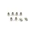 BlackZon 5.8x7mm Pivot Balls 8Pcs 540142