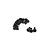 BlackZon 2.5x6mm Coarse Thread Button Head Screws 12Pcs 540157