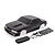 Traxxas 1/10 Drag Slash Ford Mustang Fox Black Painted Body Shell w/ Hardware 9421A