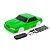 Traxxas 1/10 Drag Slash Ford Mustang Fox Green Painted Body Shell w/ Hardware 9421G