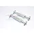 GPM 58mm Silver Aluminium Driveshafts 2Pcs DT3158-S