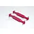 GPM 58mm Red Aluminium Driveshafts 2Pcs DT3158-R