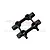 GPM Black Aluminium Front Bulkhead DT3008-BK