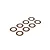 ARRMA 8x12x0.2mm Shims 8Pcs ARA709064
