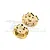 Two GPM Racing brass portal drive housings for RC cars, featuring a heavy-duty design with engraved GPM branding and weight markings.
